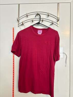 Adidas Climalite T-Shirt Maroon Crew Neck Short Sleeve Tee